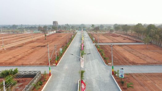 View of fantastic plots available in Padappai.