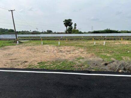 plot for sale in vandalur - prime land near railway station