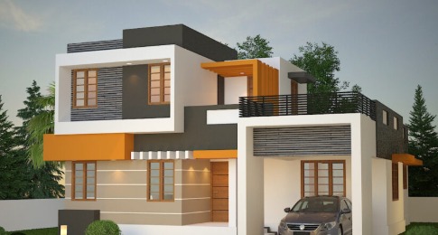 Architectural marvel of charming villas in pattambi