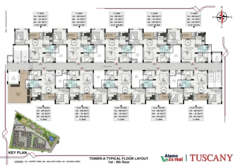 Alamo XS Real Tuscany – Affordable BHK Apartments in Mahindra World City, Chennai