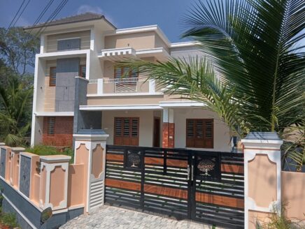 New house sale at kottayam kaduthuruthy near kurupumthara  2800sqft, 4 BHK 10 cent 1.10 Cr