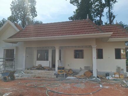 New house for sale at Kottayam kuravilangadu near vempalli, 3 BHK1400 sqft rate 56 lakhs
