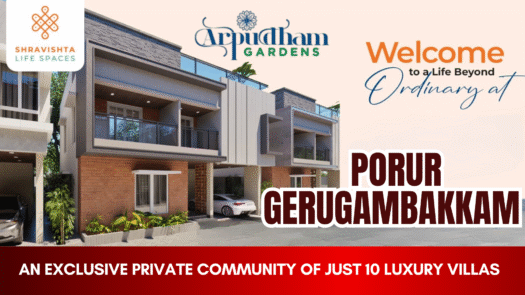 Shravishta Arpudham Gardens villas Project in Gerugambakkam -Near Porur